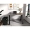 We'Re It A-Frame Writing Desk W/ Storage, 24 in D X 30 in H, 48 in W X Laminate AF4824-PED-8827 - alternate 1